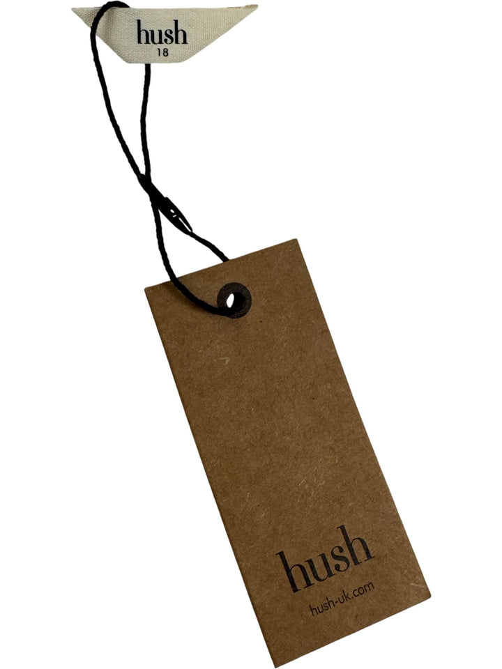 Hush Textured Stripe Ren Dress - L - Think Vintage ltd