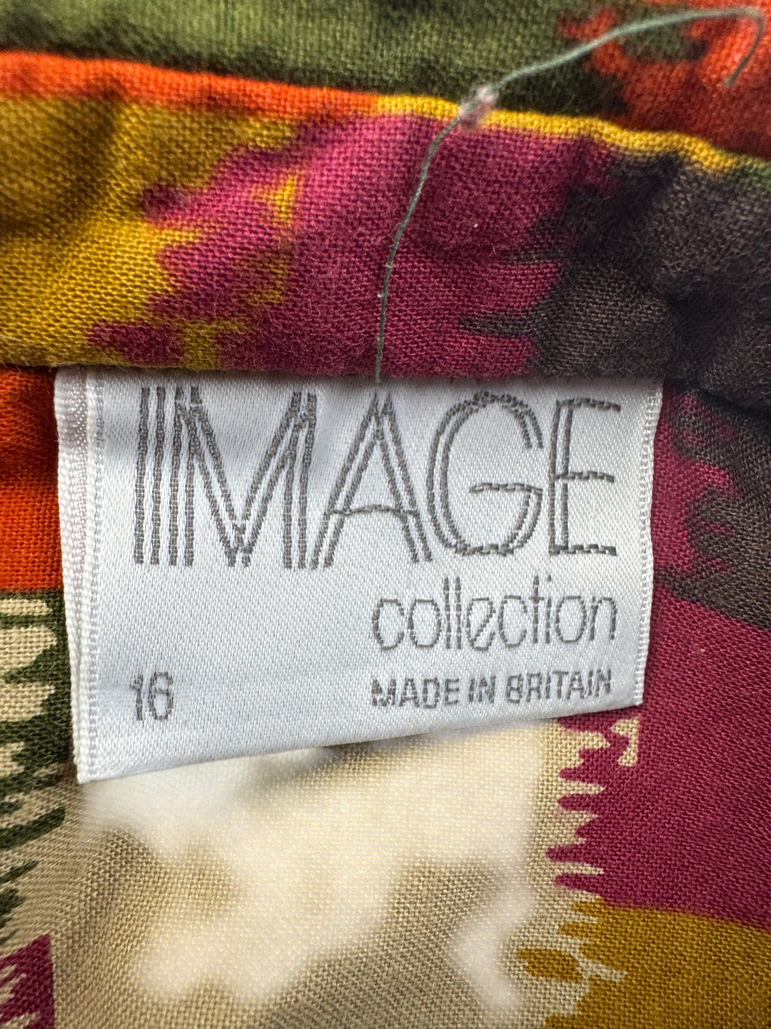 Image Collection Checkered Long Sleeve Dress - M/L