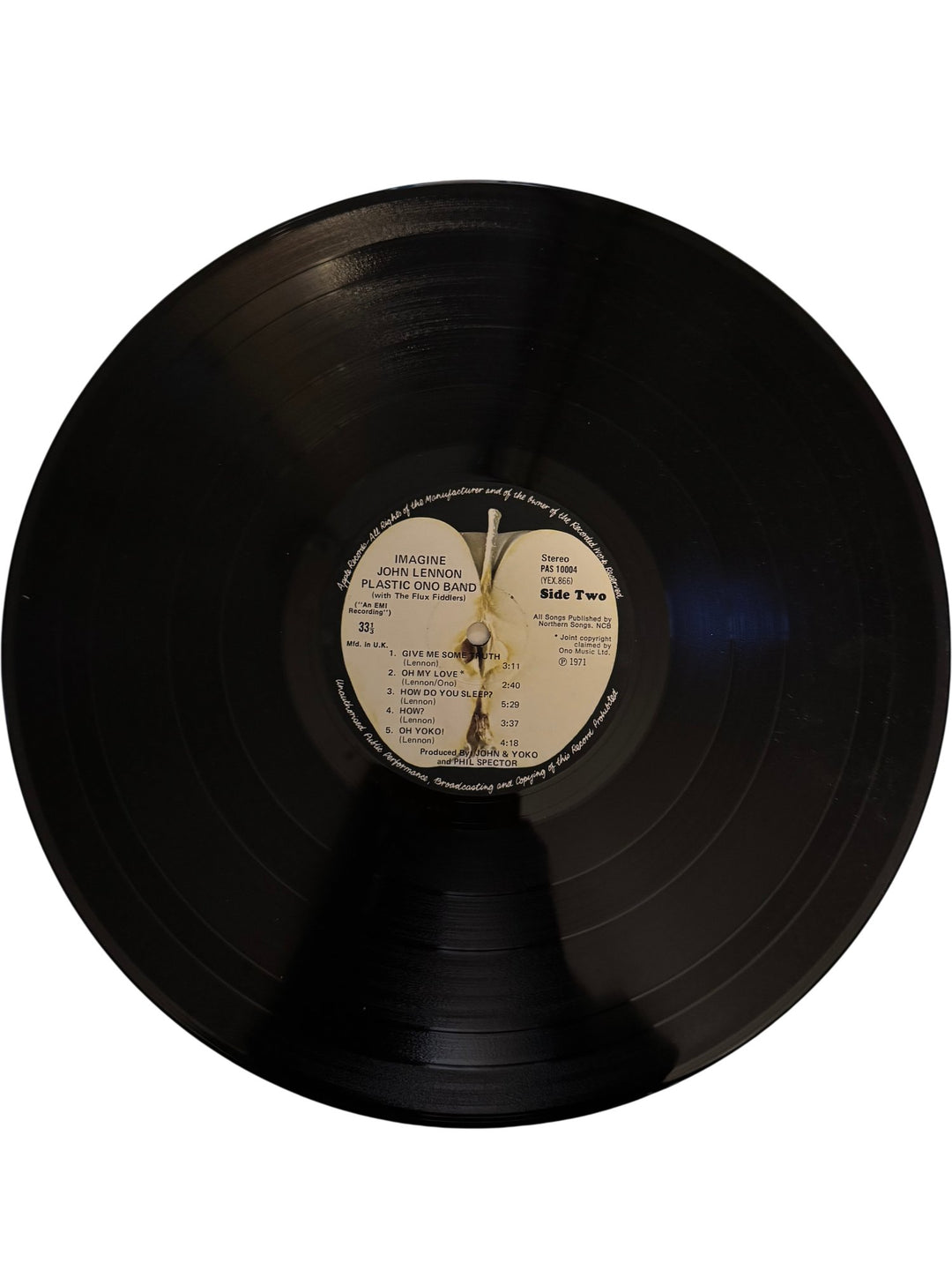 Imagine John Lennon Vinyl Album - Good - Think Vintage ltd