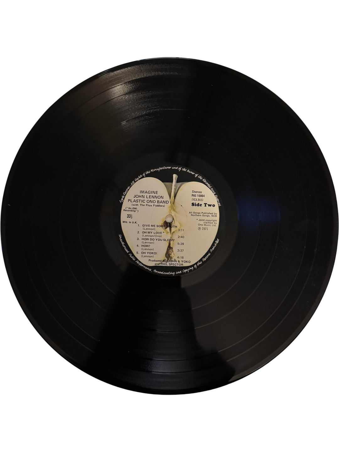Imagine John Lennon Vinyl Album - Good - Think Vintage ltd