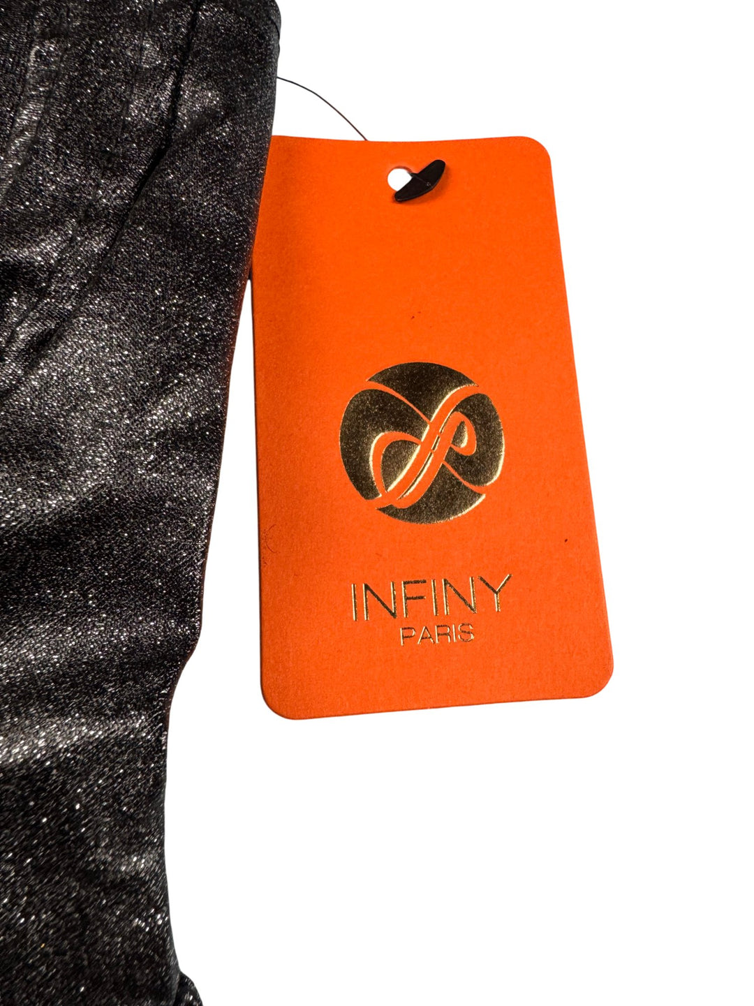 Infiny Paris Black Strappy Dress- XS - Think Vintage ltd