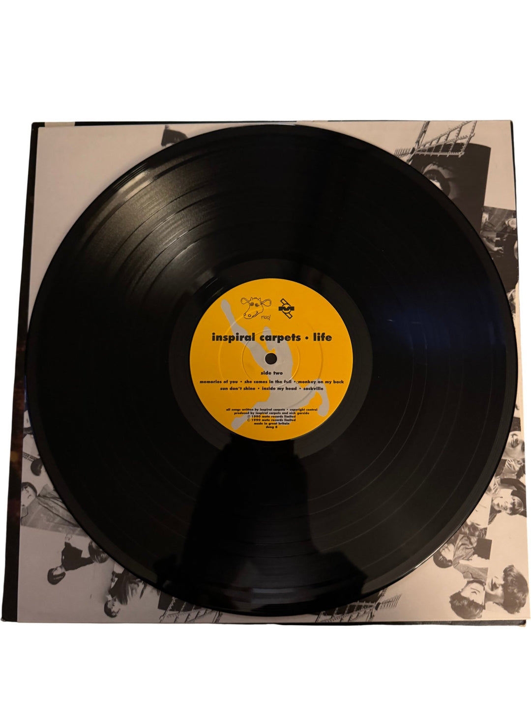 Inspiral Carpets Life Vinyl Record - Good - Think Vintage ltd