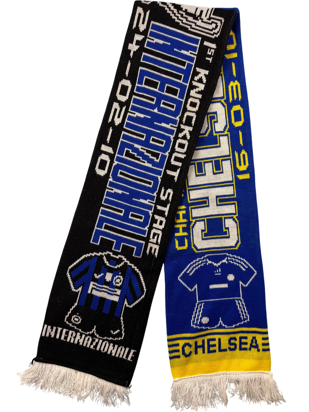 Inter Milan vs Chelsea Football Scarf