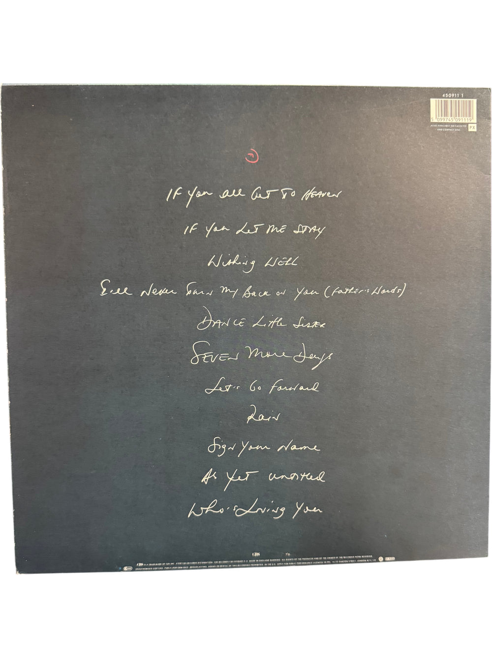 Introducing The Hardline According To Terence Trent D'Arby Vinyl - Think Vintage Online Ltd