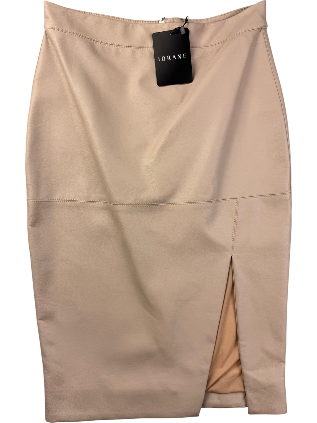 Iorane Beige Pencil Skirt - M - Think Vintage ltd