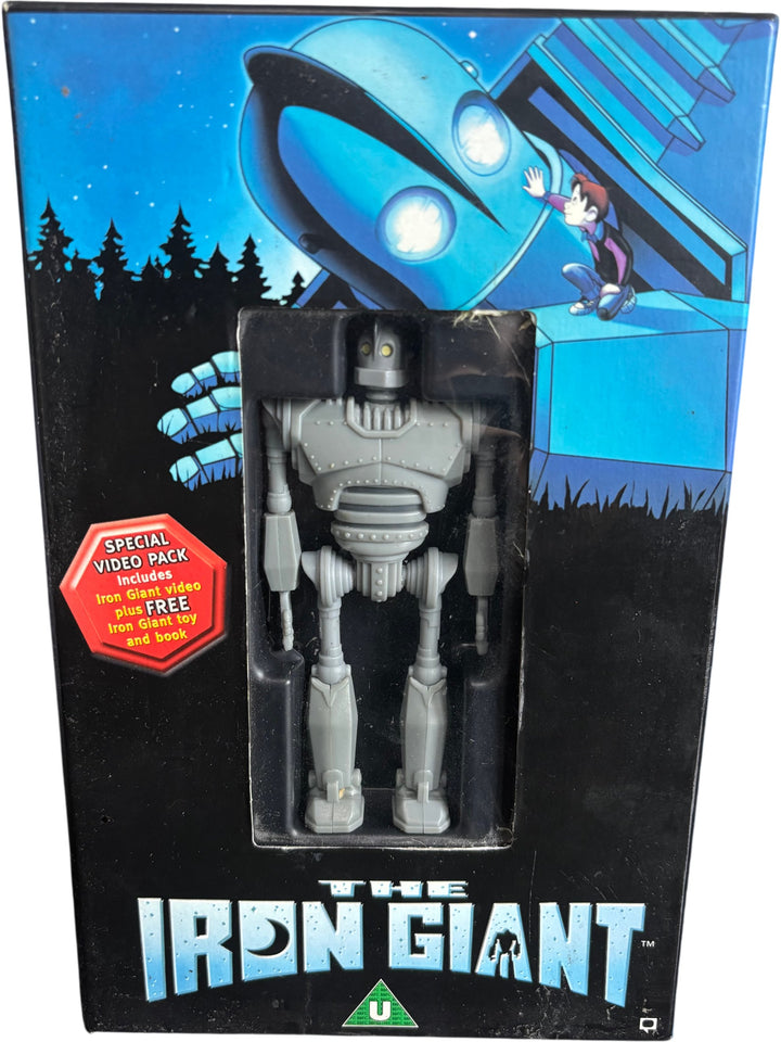 Iron Giant Action Figure Video Pack - Think Vintage