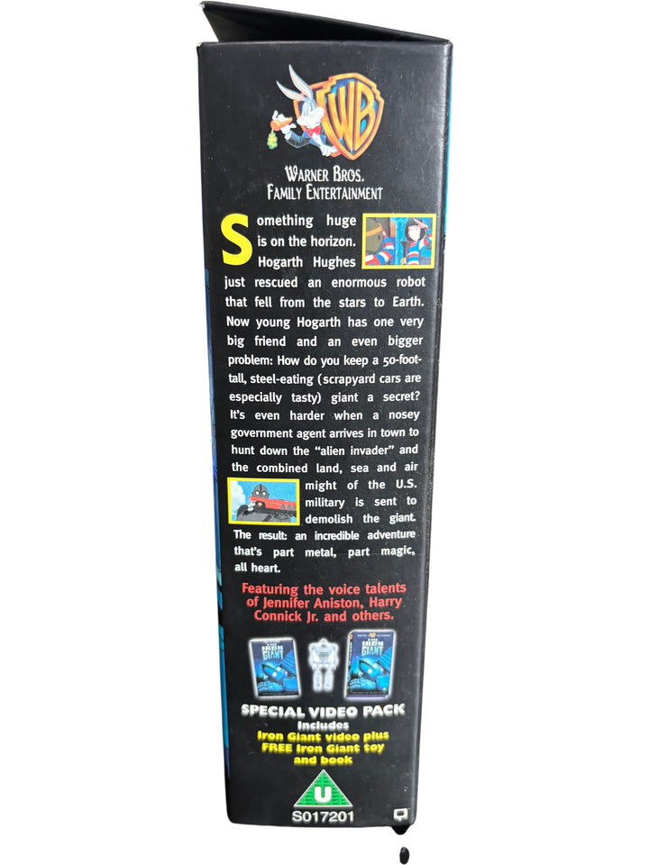 Iron Giant Action Figure Video Pack - Think Vintage