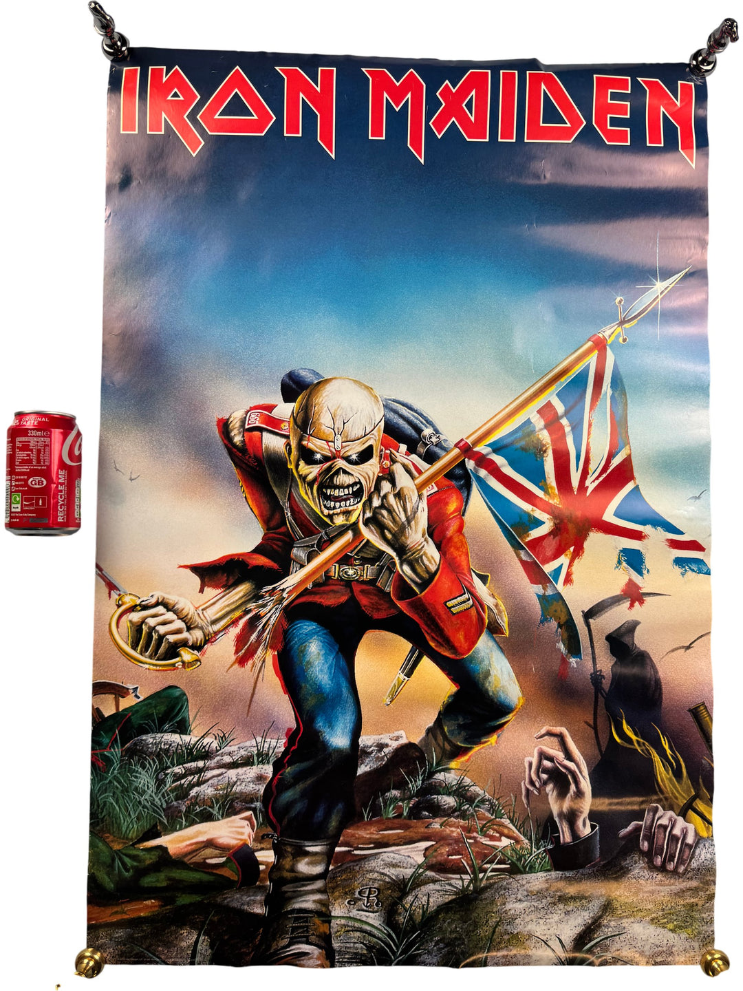 Iron Maiden The Trooper Authentic 2010 Poster Collectable - Think Vintage Online Ltd