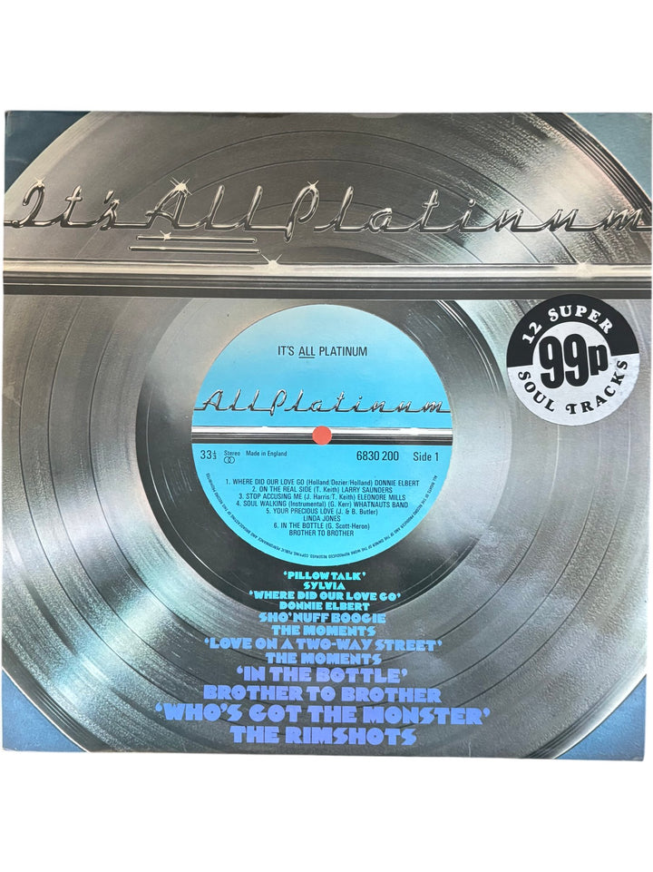 It's All Platinum Vinyl with Soul Tracks - Think Vintage ltd