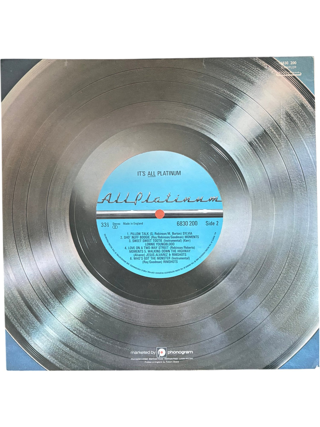 It's All Platinum Vinyl with Soul Tracks - Think Vintage ltd