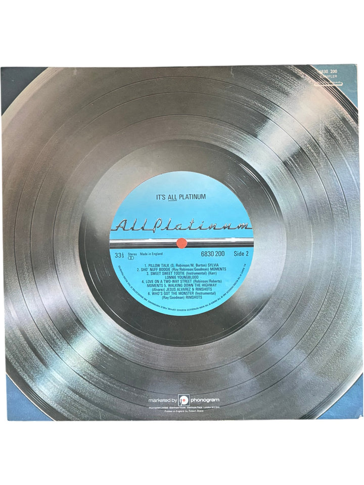 It's All Platinum Vinyl with Soul Tracks - Think Vintage ltd