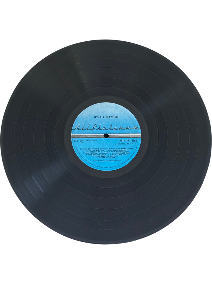 It's All Platinum Vinyl with Soul Tracks - Think Vintage ltd