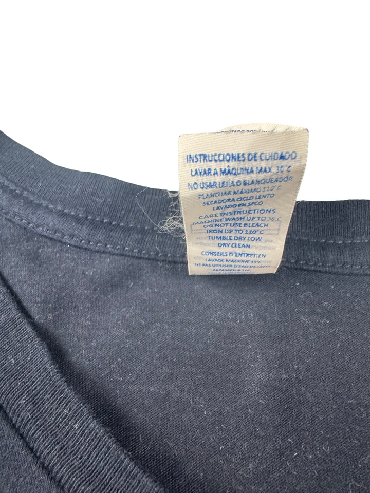 Italian Garage Graphic T-Shirt - L - Think Vintage Online Ltd