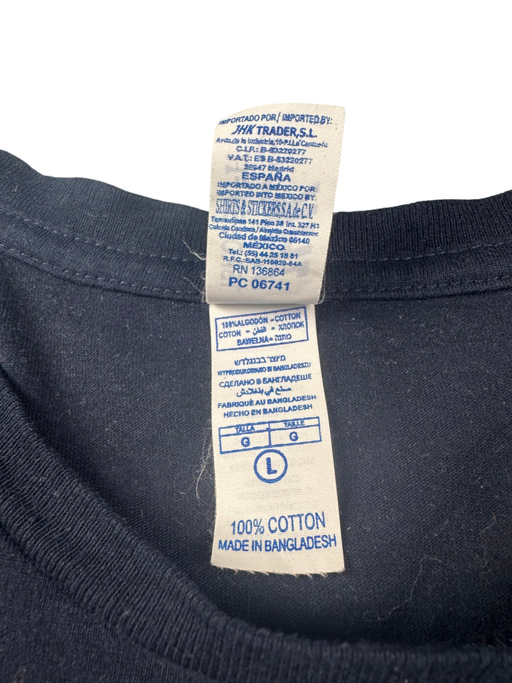 Italian Garage Graphic T-Shirt - L - Think Vintage ltd