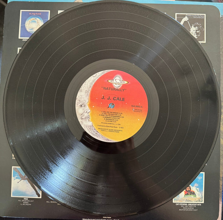J.J. Cale Naturally Vinyl Album - Good - Think Vintage ltd