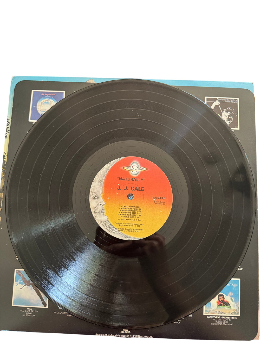 J.J. Cale Naturally Vinyl Album - Good - Think Vintage ltd