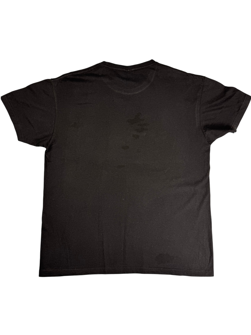 JHK Black Graphic T-Shirt - M - Think Vintage