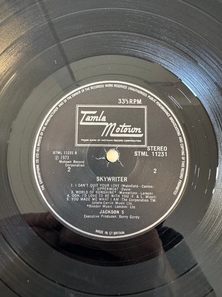 Jackson 5 Skywriter LP Album - Very Good - Think Vintage ltd