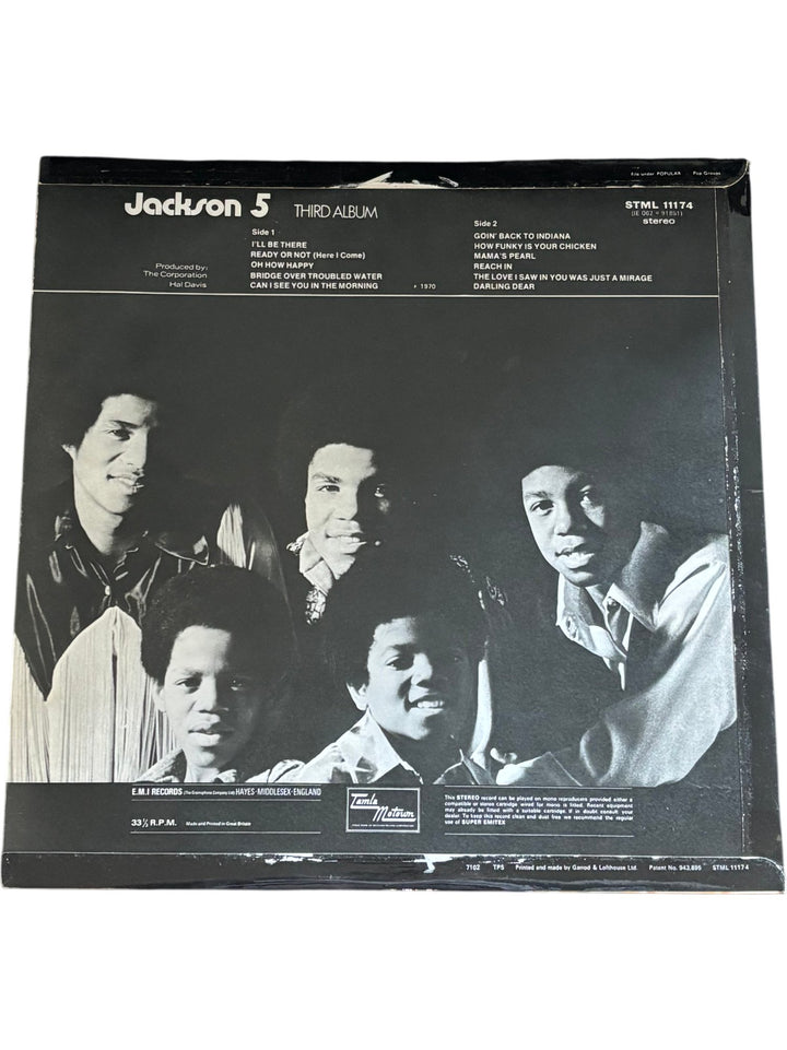 Jackson 5 Third Album Vinyl - Very Good - Think Vintage ltd