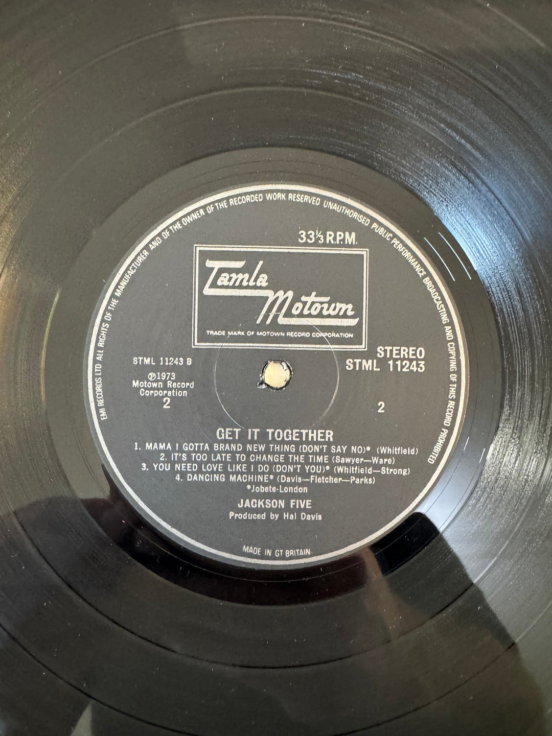 Jackson Five Get It Together Vinyl - Think Vintage ltd