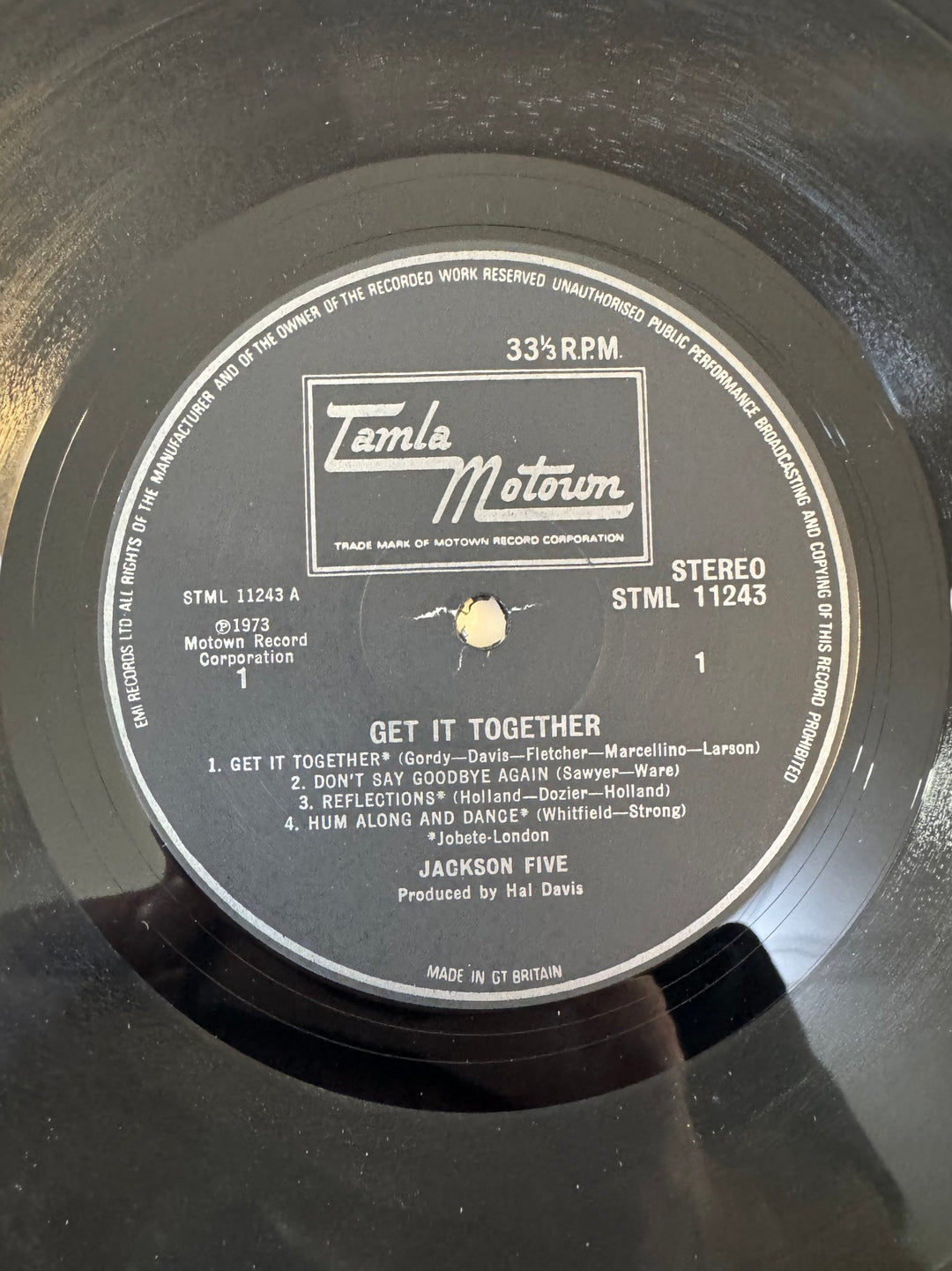 Jackson Five Get It Together Vinyl - Think Vintage ltd