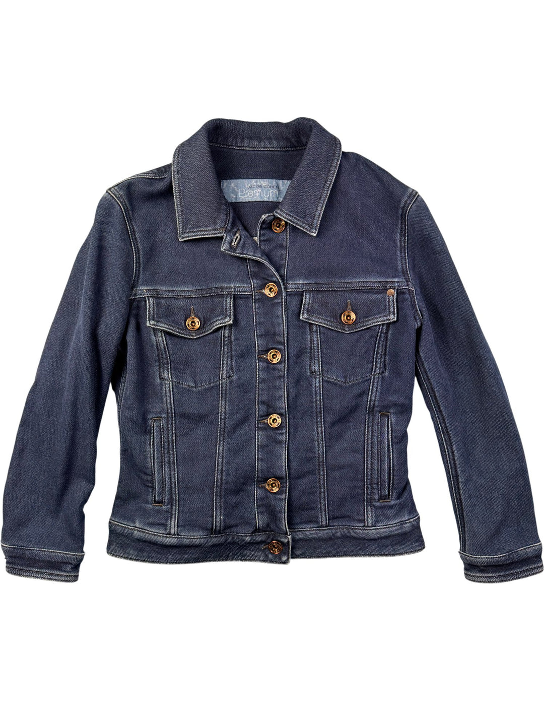 Jacob Cohën Denim Trucker Jacket - M - Think Vintage ltd