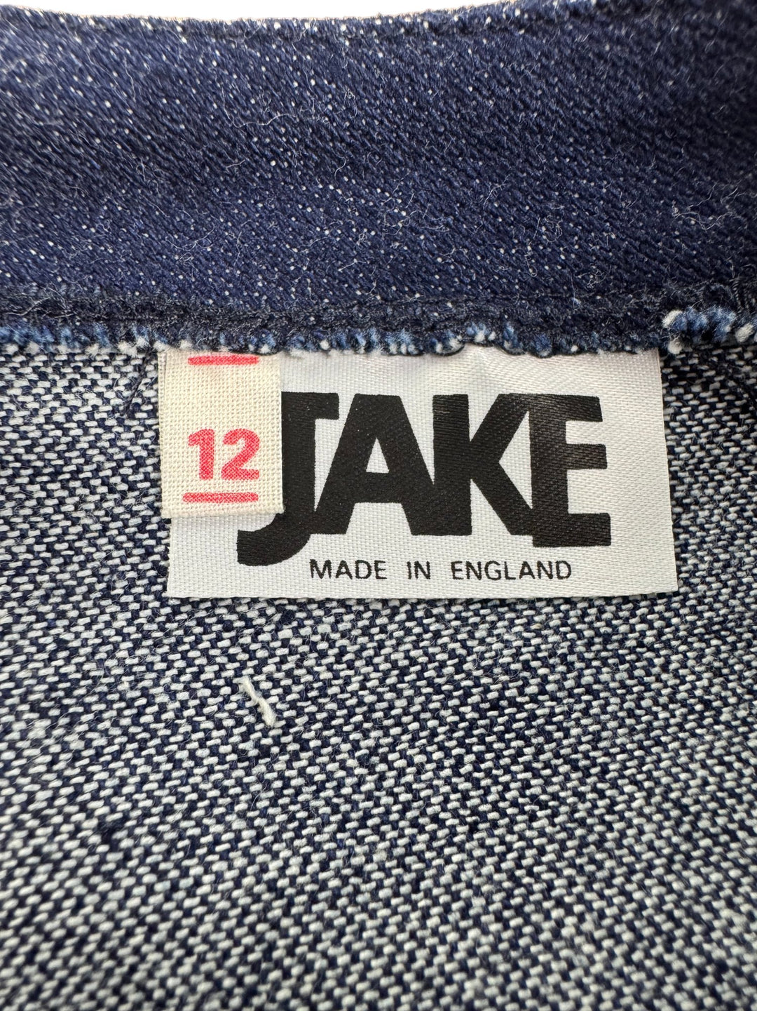 Jake Indigo Denim Skirt - W28 - Think Vintage ltd