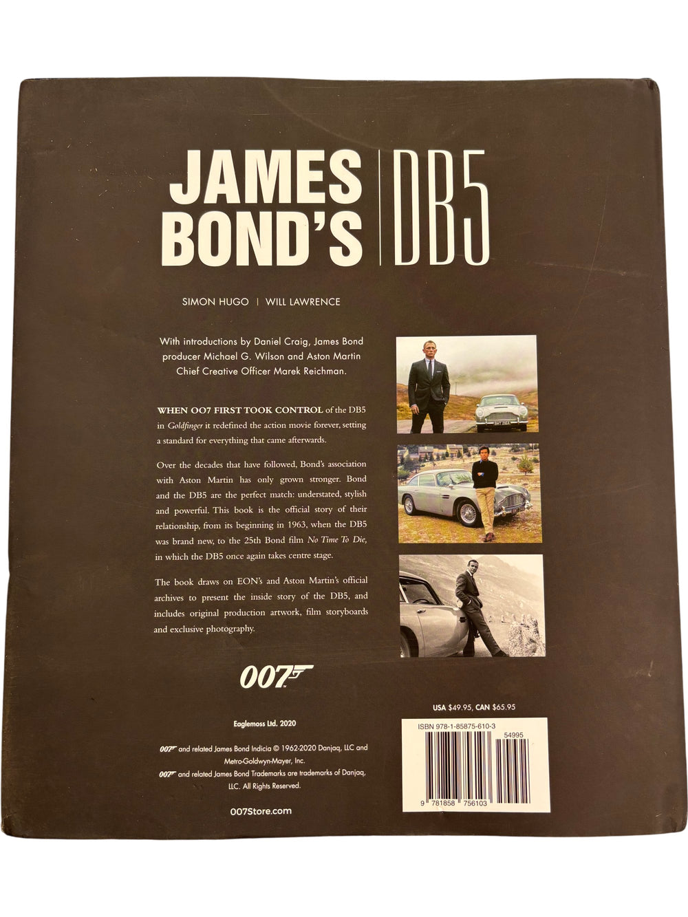 James Bond's DB5 Book - Think Vintage