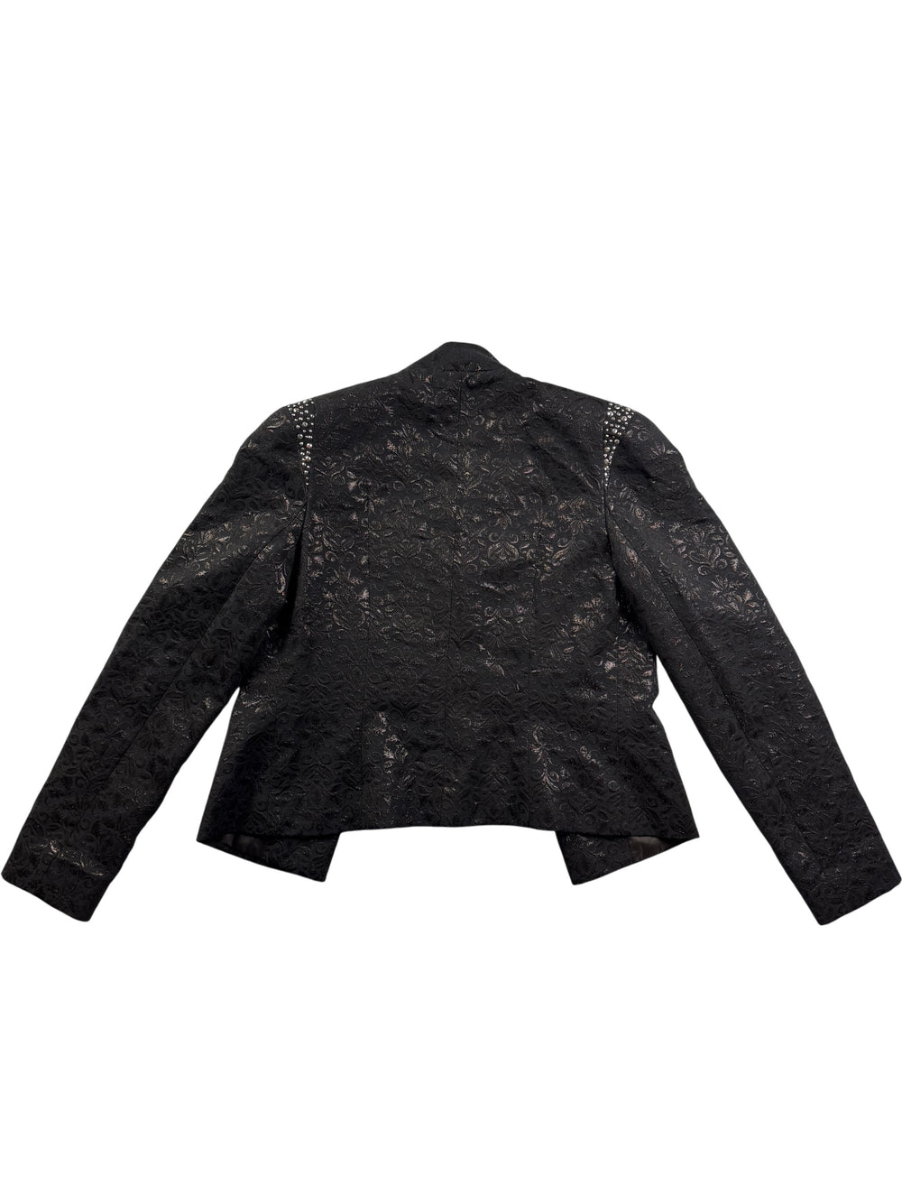 Jane Norman Black Bolero Jacket - S - Think Vintage