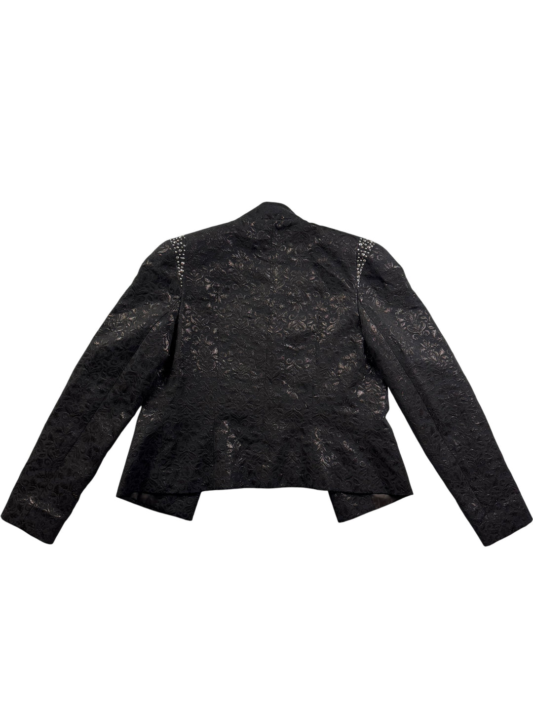 Jane Norman Black Bolero Jacket - S - Think Vintage