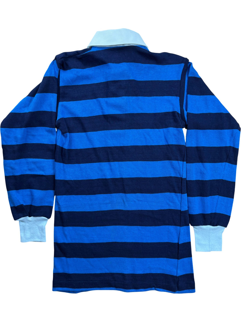 Jean Machine Striped Rugby Shirt - S - Think Vintage ltd