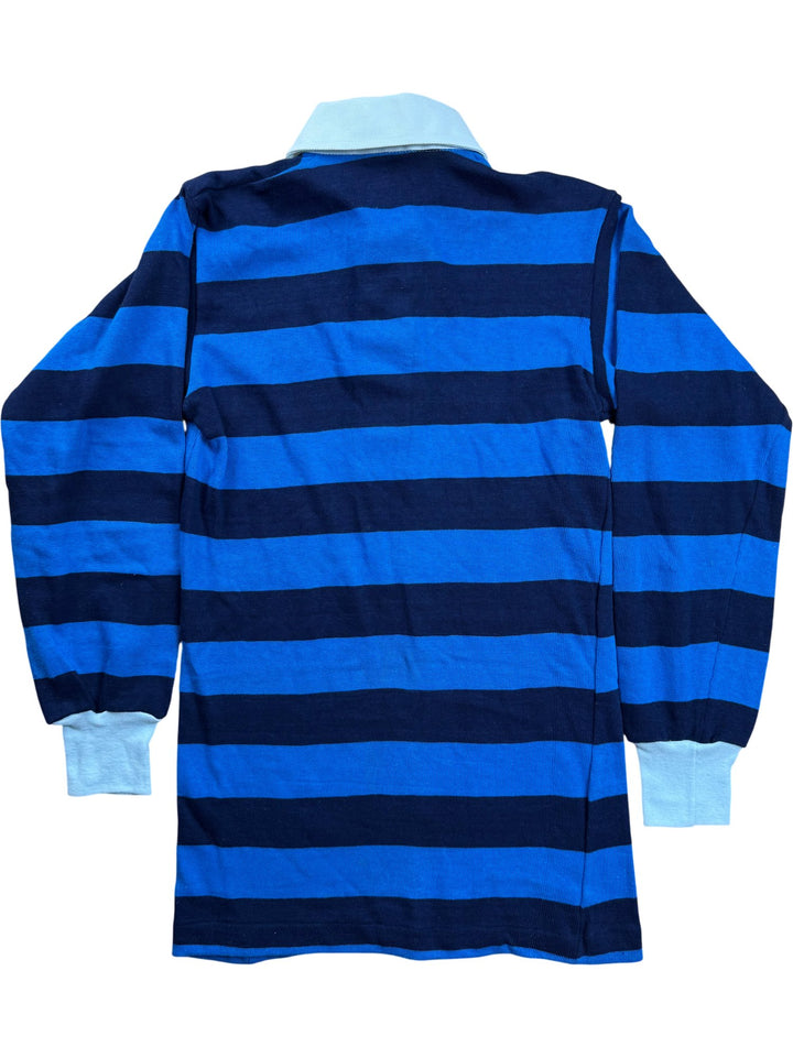 Jean Machine Striped Rugby Shirt - S - Think Vintage ltd