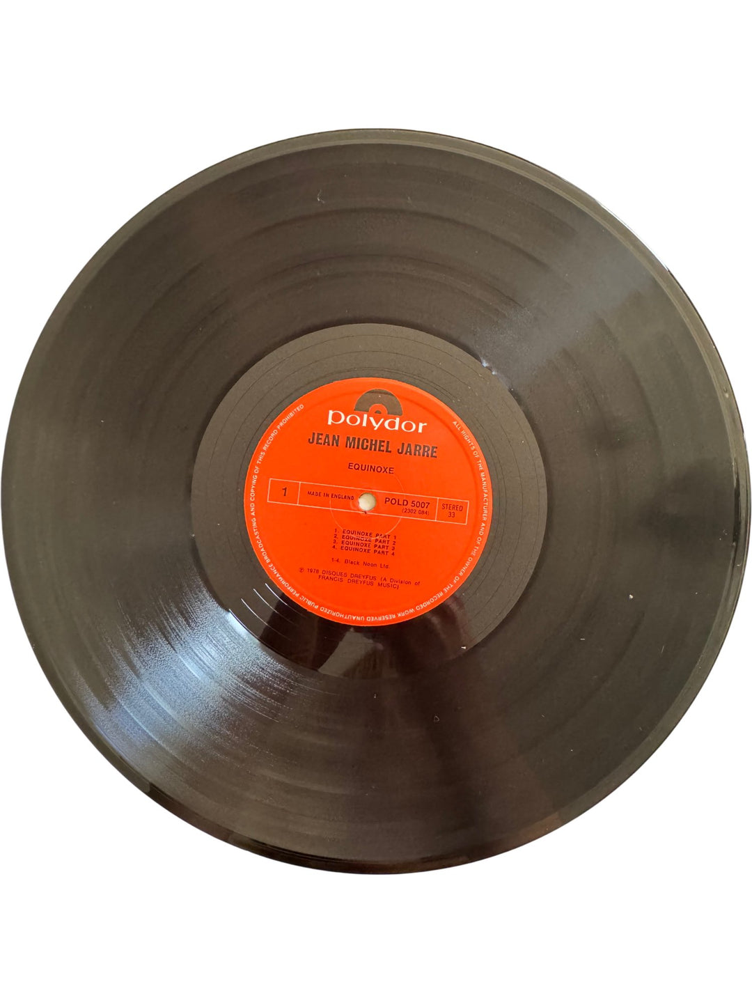 Jean Michel Jarre Equinoxe Vinyl - Good - Think Vintage ltd