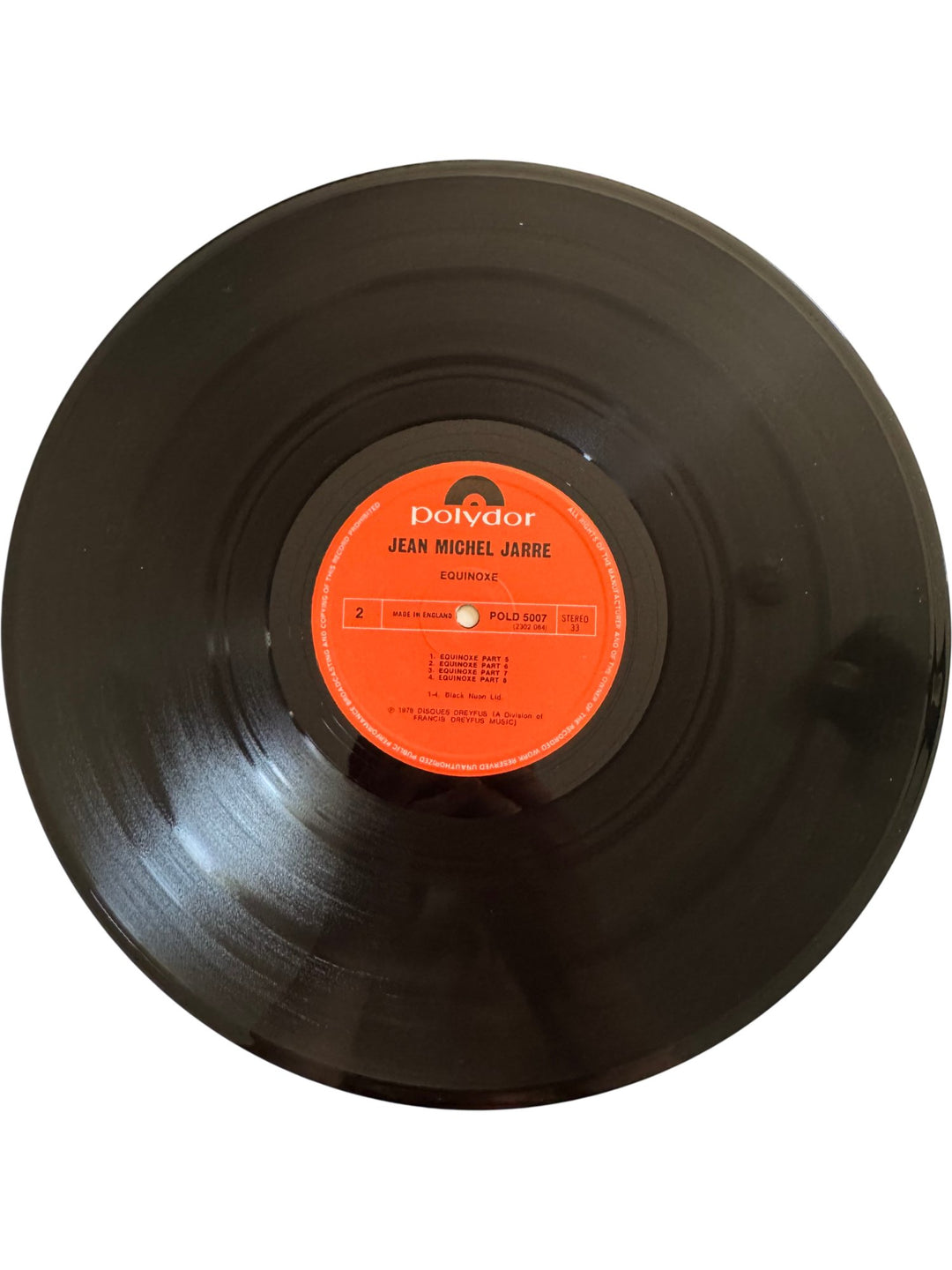 Jean Michel Jarre Equinoxe Vinyl - Good - Think Vintage ltd