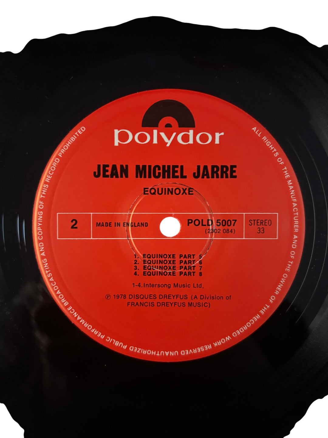 Jean Michel Jarre Equinoxe Vinyl - NM/Mint - Think Vintage ltd