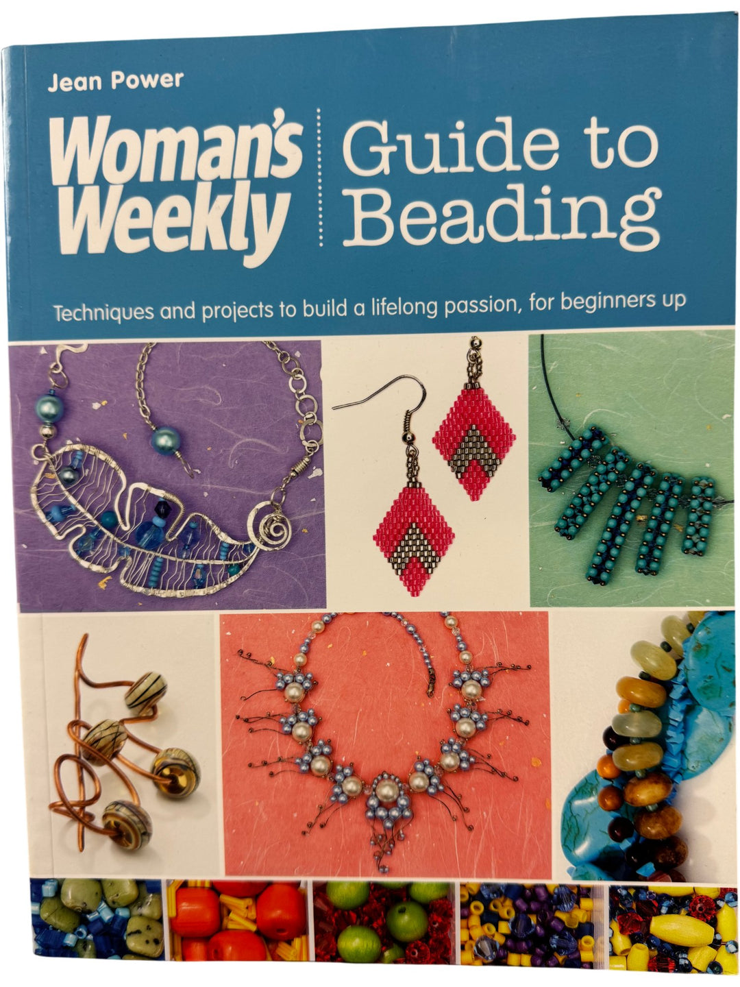 Jean Power Guide To Beading Book - Think Vintage ltd