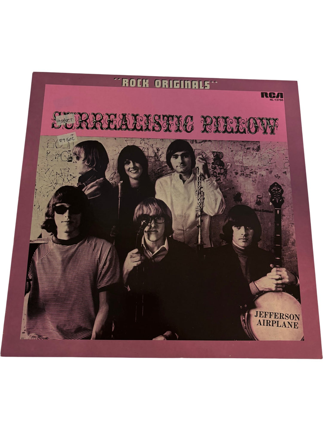 Jefferson Airplane Surrealistic Pillow Vinyl - NM/Mint - Think Vintage ltd
