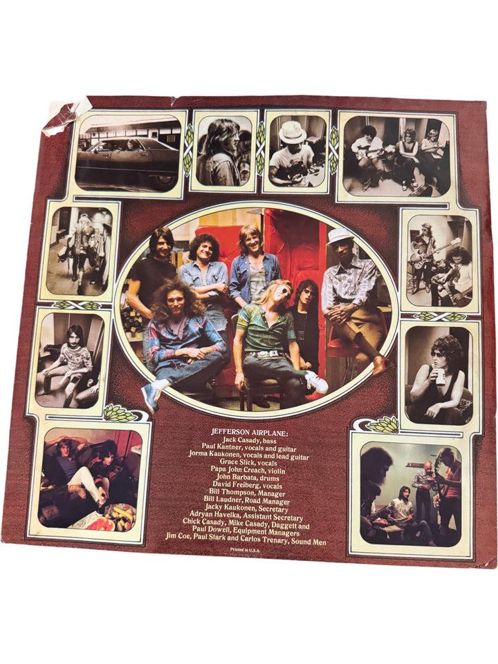 Jefferson Airplane Thirty Seconds Over Winterland Vinyl - Fair - Think Vintage ltd