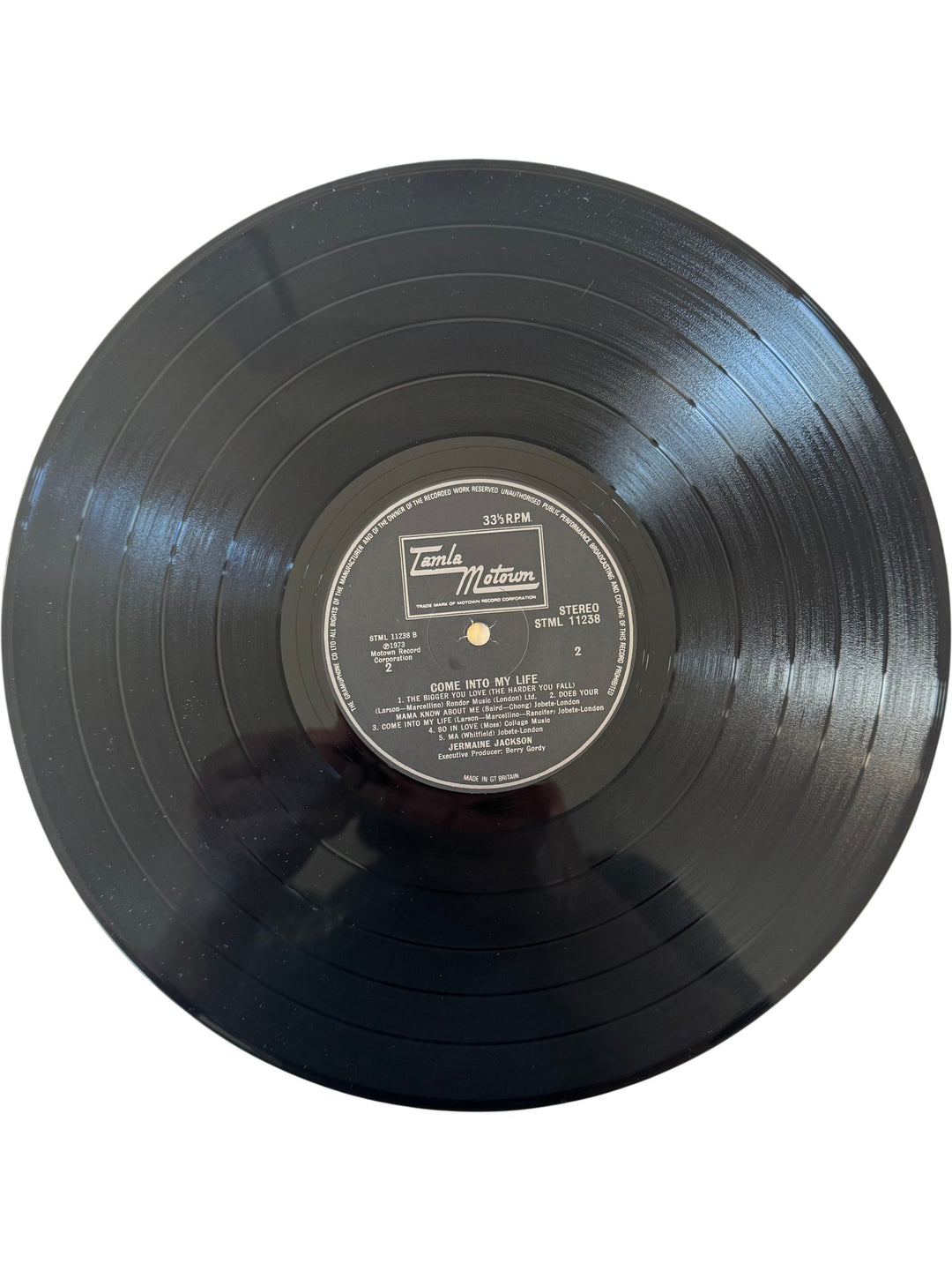 Jermaine Jackson Come Into My Life Vinyl - Very Good - Think Vintage ltd