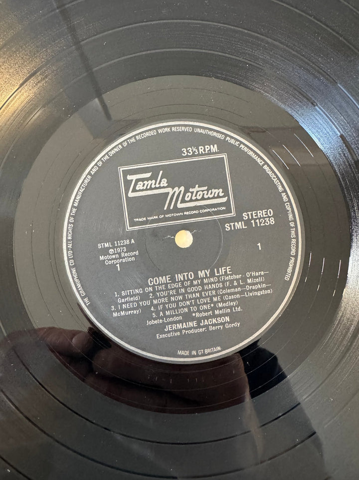 Jermaine Jackson Come Into My Life Vinyl - Very Good - Think Vintage ltd