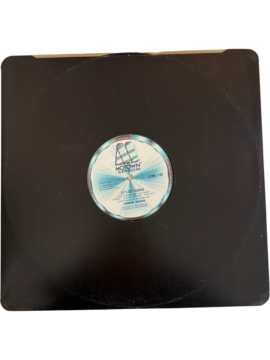 Jermaine Jackson Let’s Get Serious Vinyl - Very Good - Think Vintage ltd