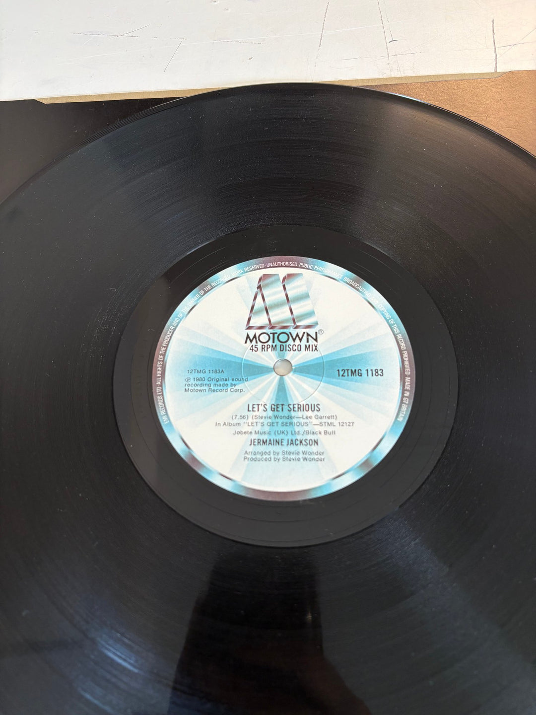 Jermaine Jackson Let’s Get Serious Vinyl - Very Good - Think Vintage ltd