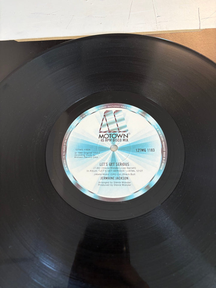 Jermaine Jackson Let’s Get Serious Vinyl - Very Good - Think Vintage ltd