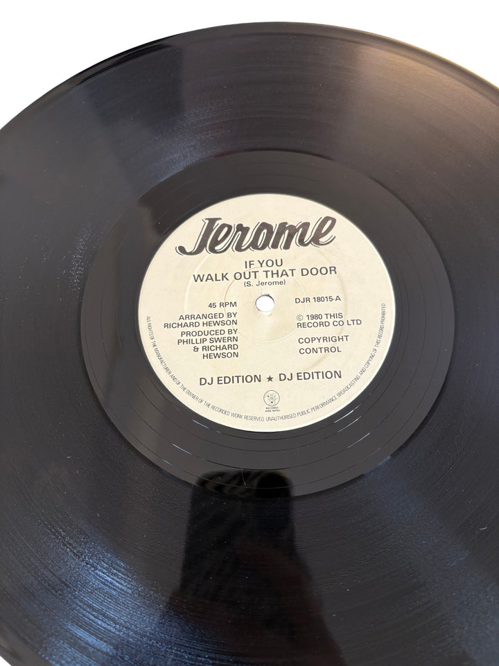Jerome DJ Edition Vinyl Record - Very Good - Think Vintage ltd