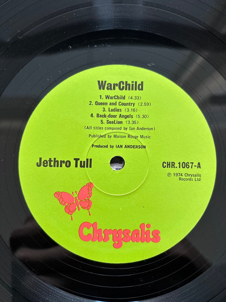 Jethro Tull War Child Vinyl Record LP - Good - Think Vintage ltd