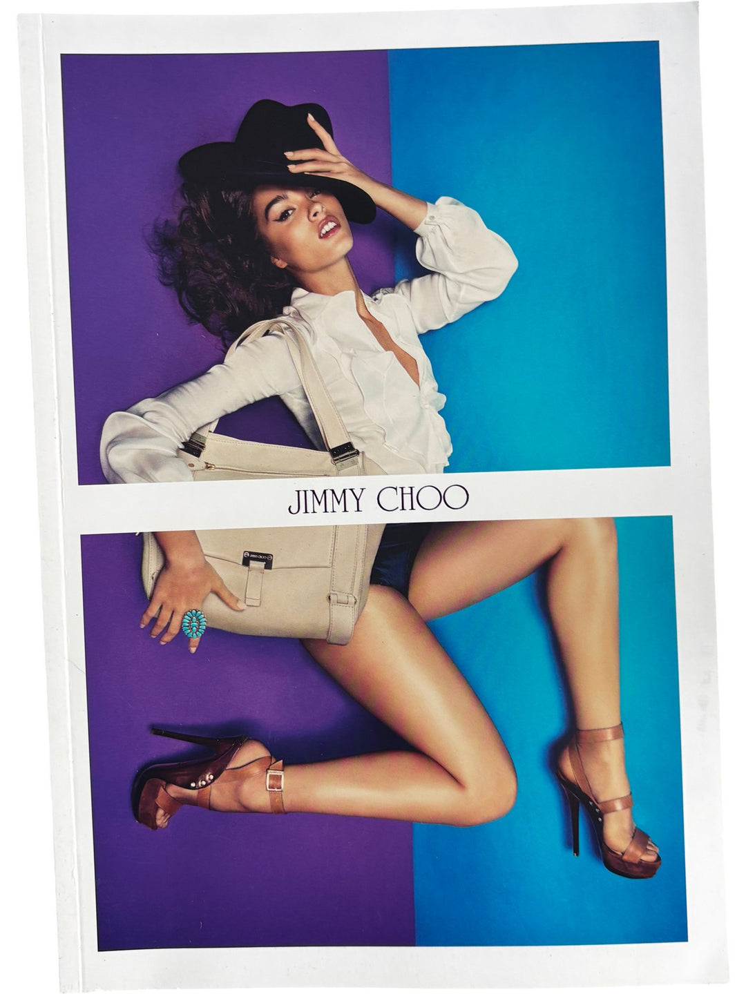 Jimmy Choo Fashion Advertising Magazine - Think Vintage ltd