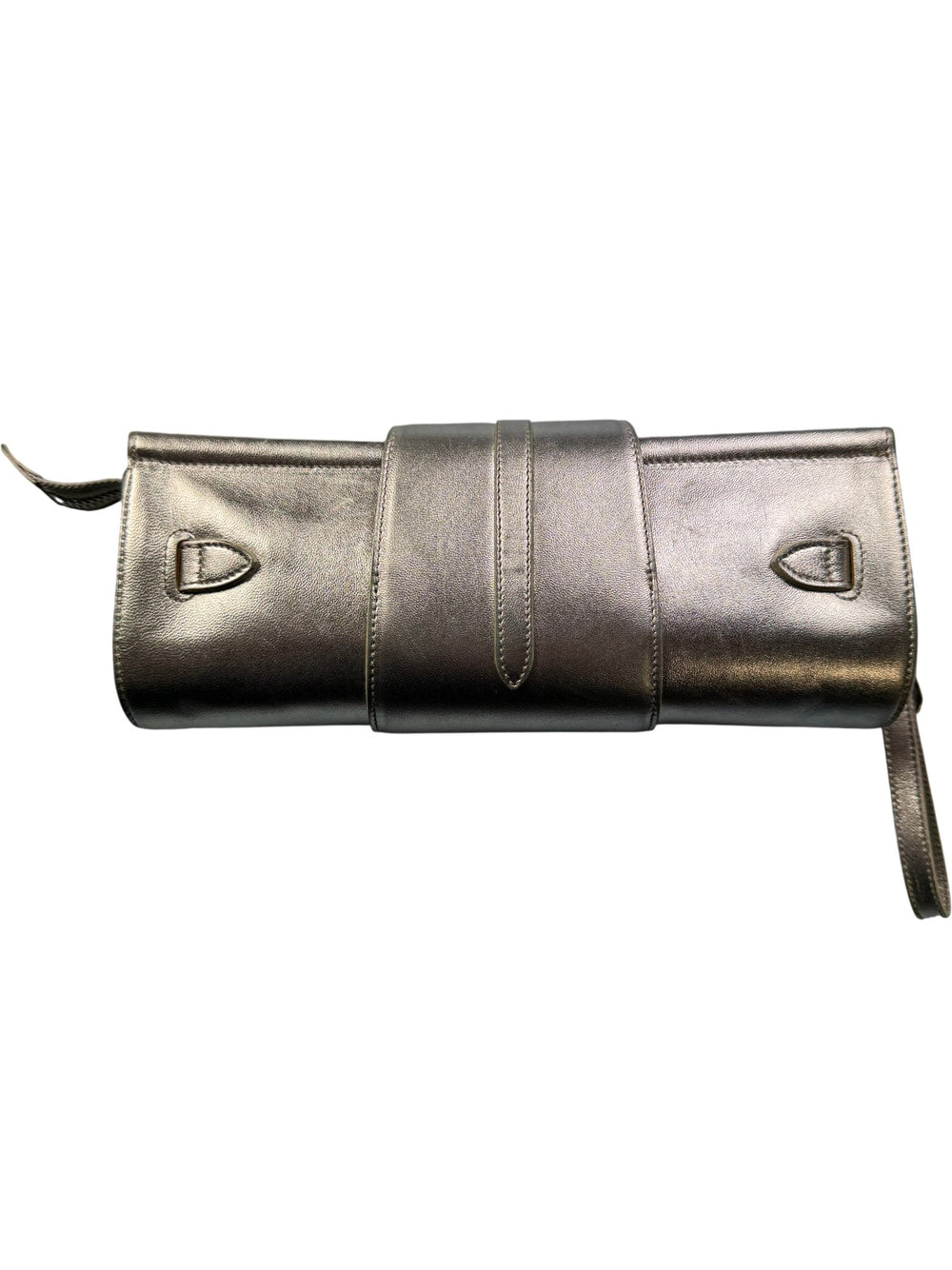 Jimmy Choo Metallic Clutch Bag - Think Vintage ltd