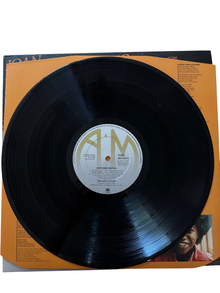 Joan Armatrading Show Some Emotion Vinyl Record - Good - Think Vintage ltd