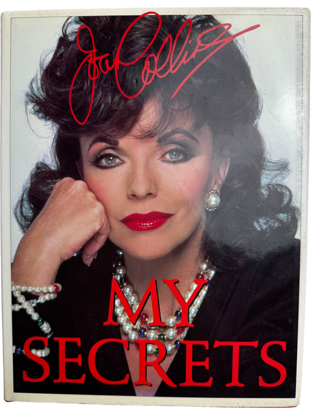 Joan Collins My Secrets Hardcover Book - Think Vintage ltd