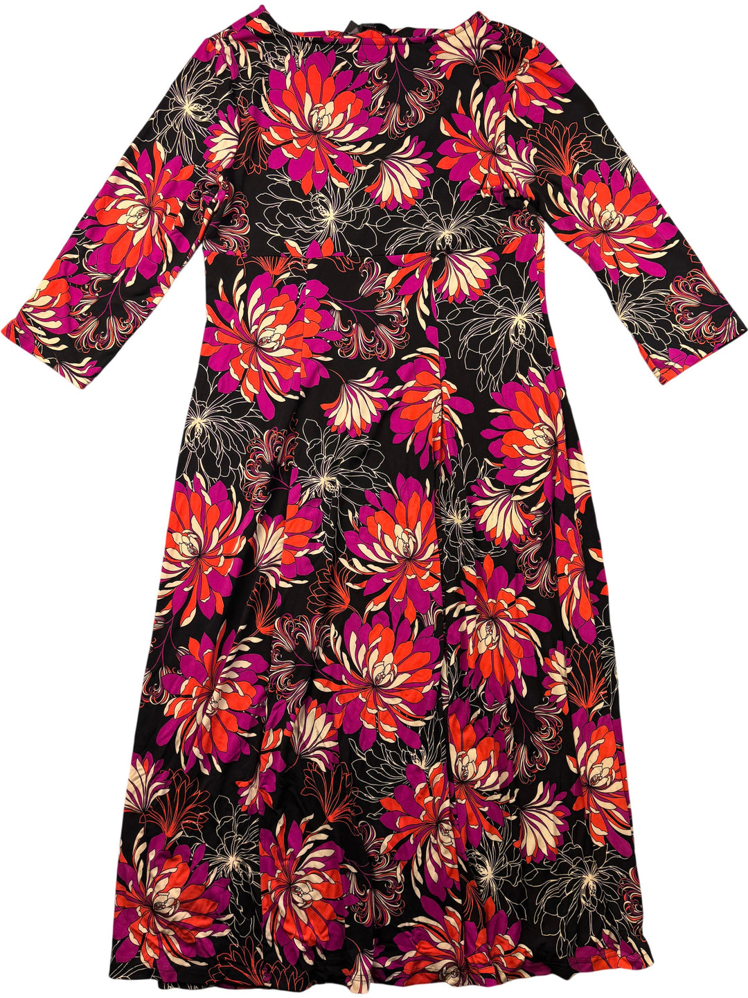 Joanna Hope Floral Dress - M - Think Vintage Online Ltd